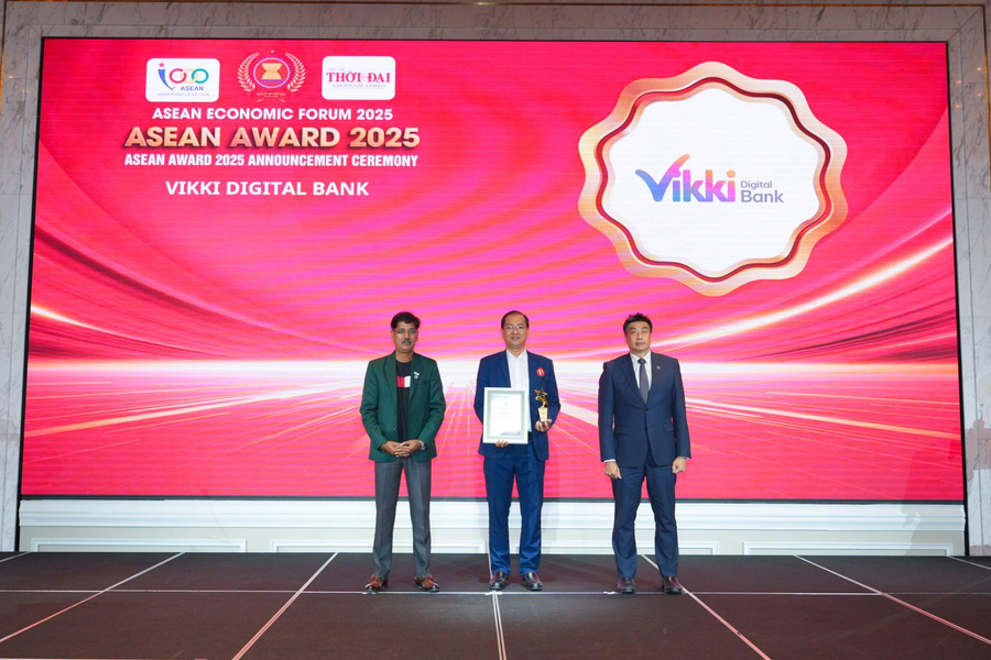 Vikki Digital Bank đạt liên tiếp 2 giải thưởng danh giá tại Diễn đàn Kinh tế ASEAN 2025