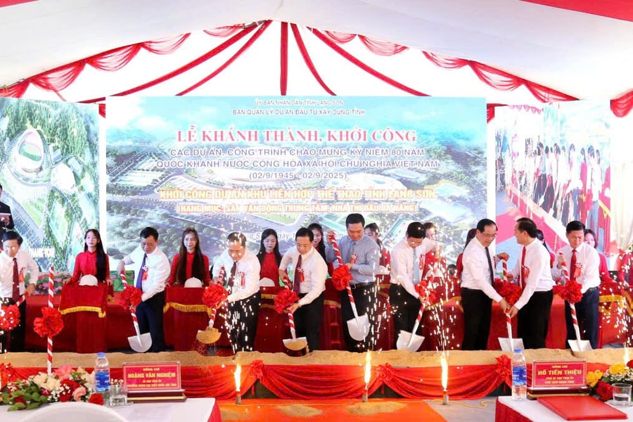 Khởi công dự án Khu Liên hợp thể thao tỉnh Lạng Sơn
