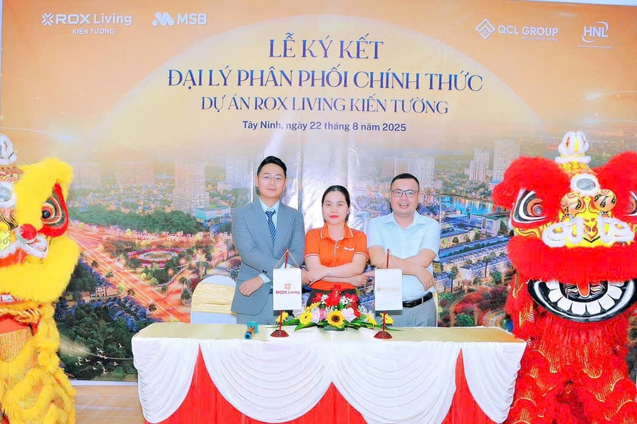 QCL phân phối độc quyền dự án Rox Living Kiến Tường