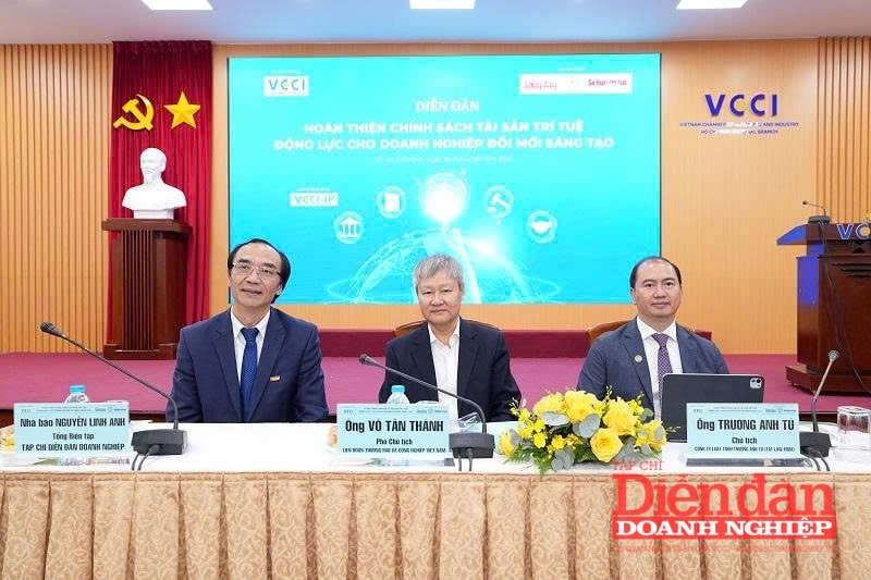 [TRỰC TIẾP] Diễn đàn "Hoàn thiện chính sách tài sản trí tuệ - Động lực cho doanh nghiệp đổi mới sáng tạo"