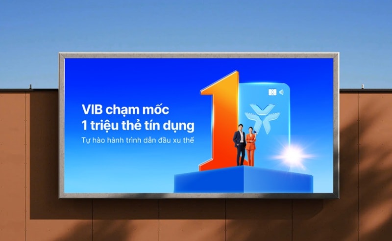 VIB cán mốc 1 triệu thẻ tín dụng: Khẳng định vị thế dẫn đầu