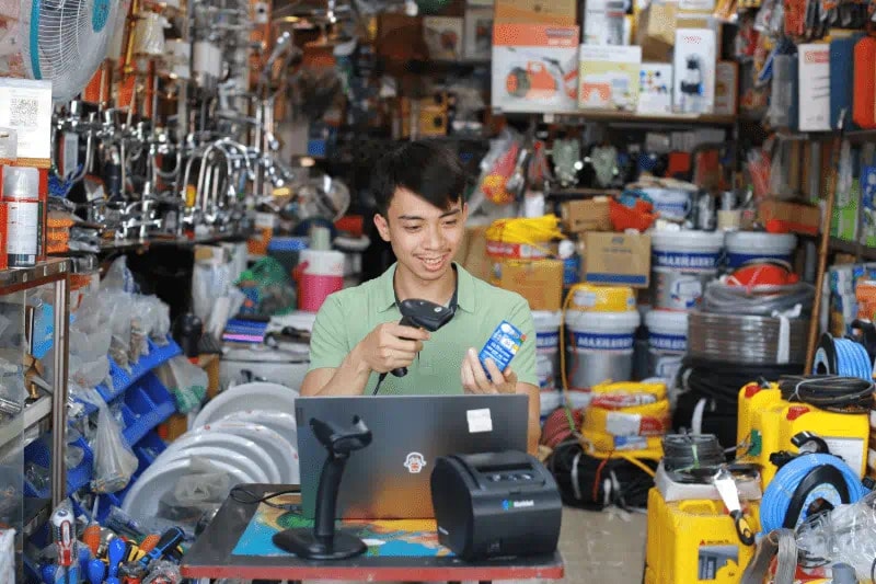 Vietcombank hỗ trợ hộ kinh doanh chuyển đổi số theo Nghị định 70