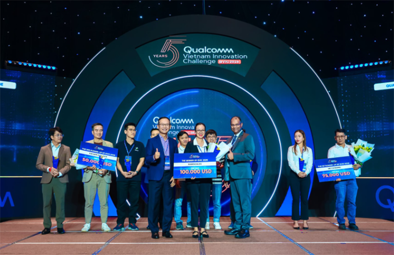Cuộc thi QVIC 2025: 3 startup xuất sắc nhận giải thưởng 225.000 USD