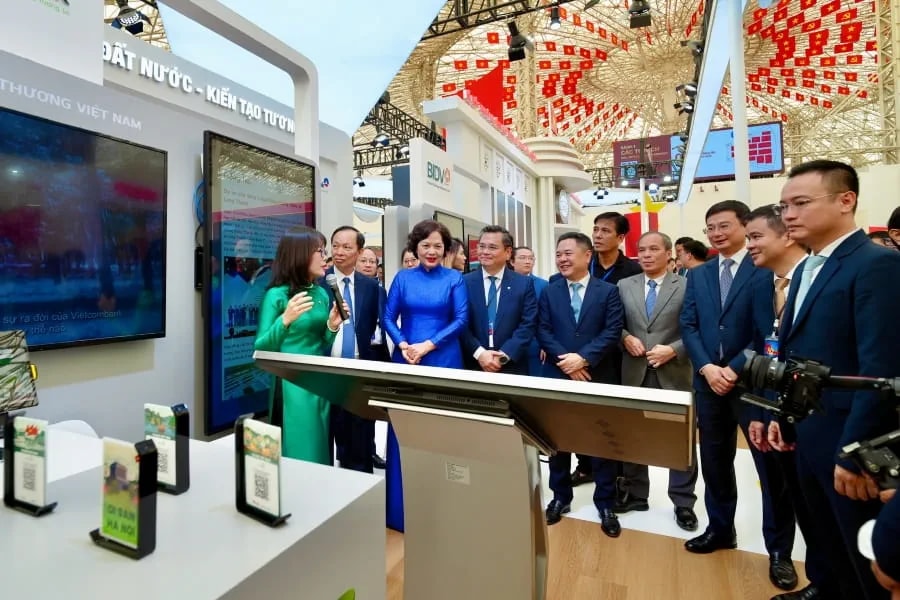 Vietcombank tham gia Triển lãm “80 năm hành trình Độc lập - Tự do - Hạnh phúc”