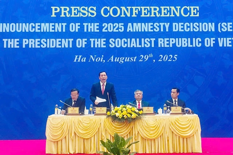 Gần 14.000 phạm nhân được đặc xá dịp Quốc khánh 2/9