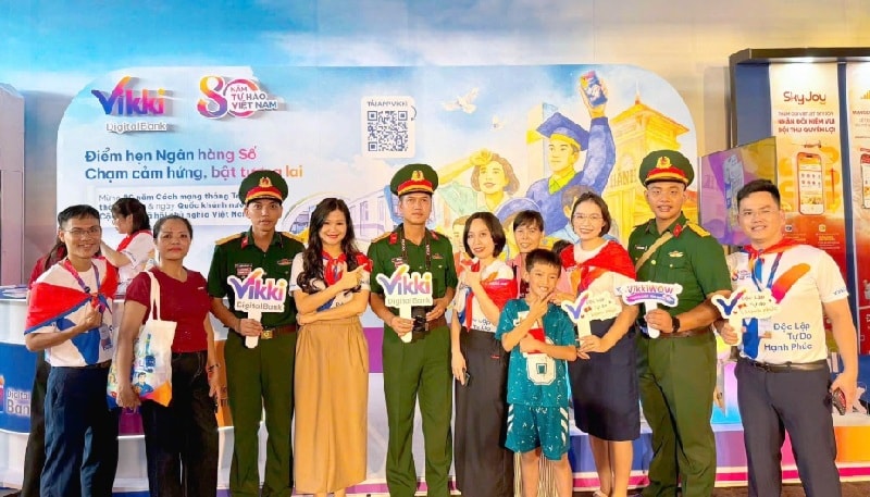 Mở tài khoản Vikki An sinh- Nhận quà mừng Quốc khánh