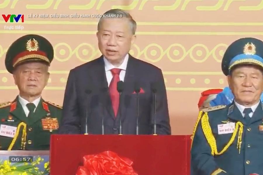 Diễn văn của Tổng Bí thư Tô Lâm tại lễ kỷ niệm 80 năm Quốc khánh 2/9