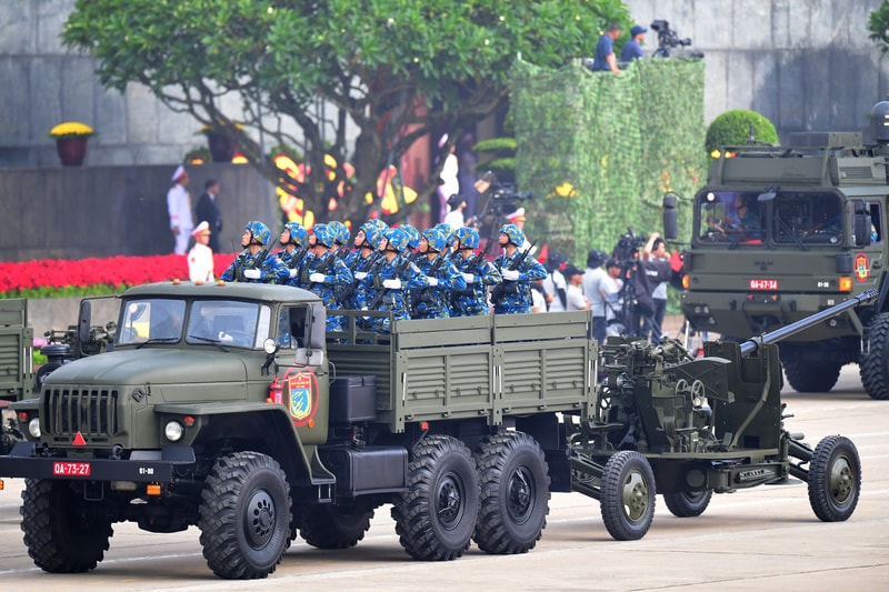 Ấn tượng dàn xe đặc chủng của Quân đội trong lễ diễu binh A80
