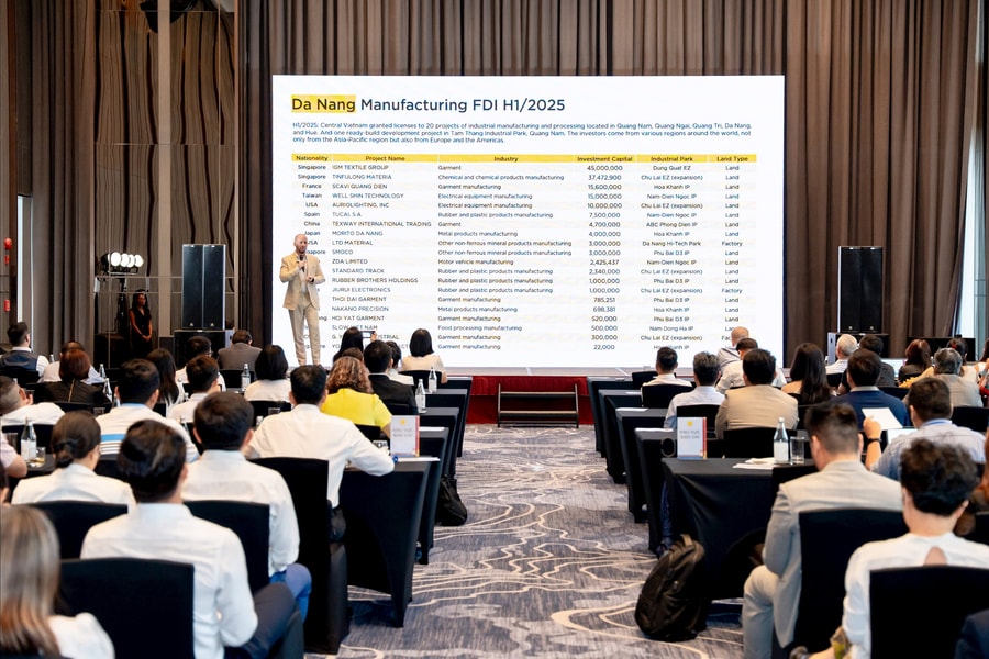 Sức hút bất động sản công nghiệp miền Trung