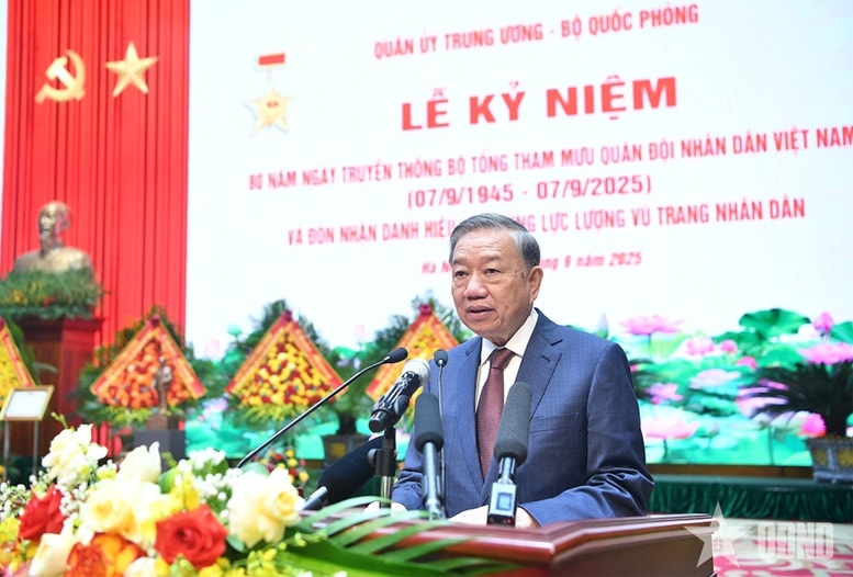 Tổng Bí thư: Xây dựng Quân đội hiện đại gắn với thế trận lòng dân vững chắc