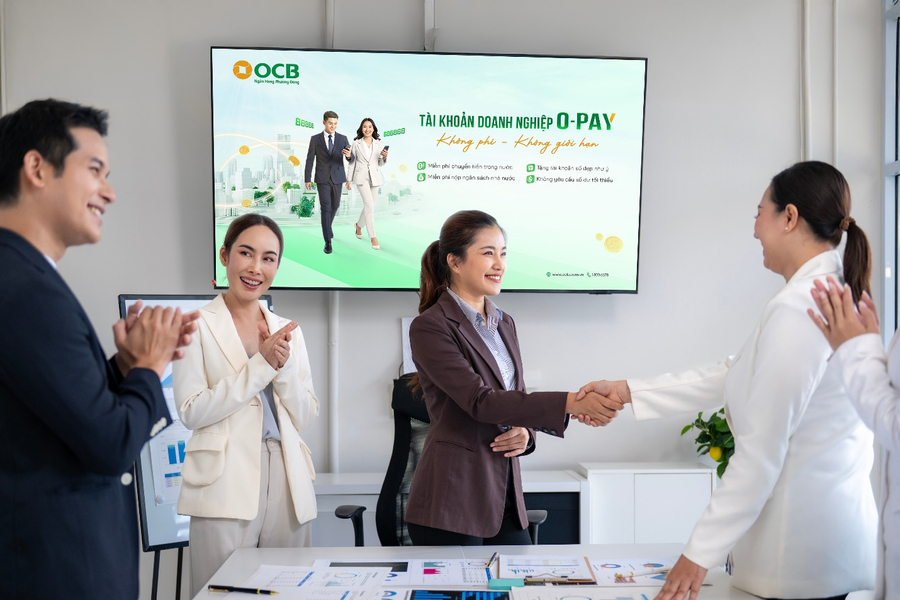 O-PAY miễn phí loạt giao dịch tài chính của doanh nghiệp