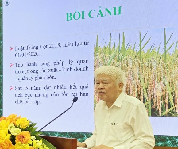 Kiến nghị sửa đổi nhiều bất cập của Luật Trồng trọt về lĩnh vực quản lý phân bón