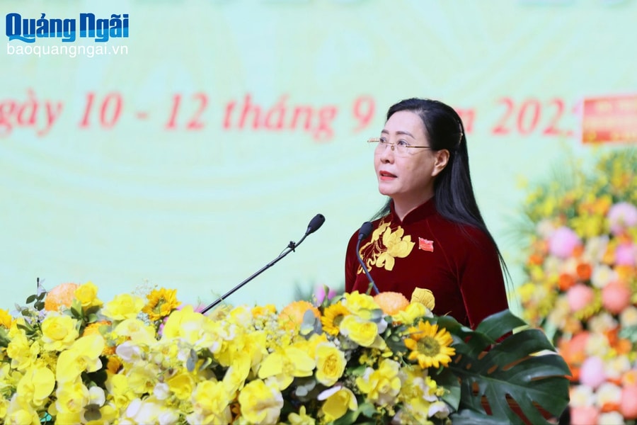 Bà Bùi Thị Quỳnh Vân làm Bí thư Tỉnh ủy Quảng Ngãi