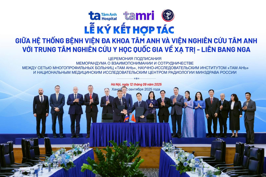 BVĐK Tâm Anh tiếp nhận chuyển giao công nghệ mới trong điều trị ung thư từ Nga