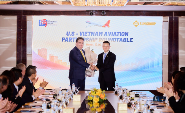 Sun Group kết nối hệ sinh thái hàng không với các tập đoàn hàng đầu của Mỹ