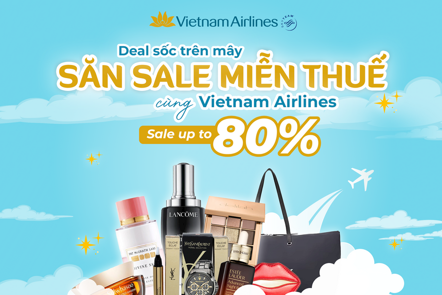 Săn sale miễn thuế cùng Vietnam Airlines