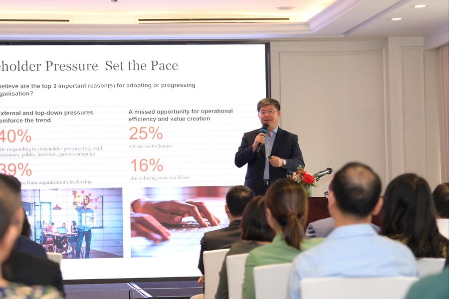 Cam kết thực hành ESG tăng, doanh nghiệp chưa dễ tiếp cận tài chính xanh