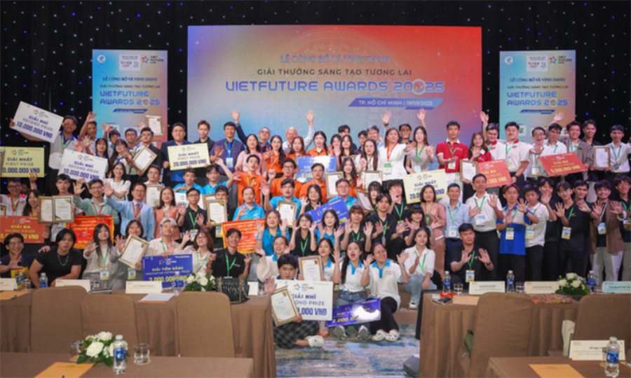 VietFuture Awards 2025: Cầu nối đưa những dự án xuất sắc đến với doanh nghiệp và thị trường