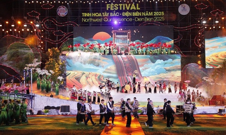 Khai mạc Festival Tinh hoa Tây Bắc - Điện Biên năm 2025