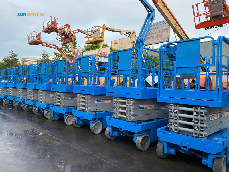 MH Rental - Giải pháp cho thuê xe nâng người thông minh, an toàn, hiệu quả