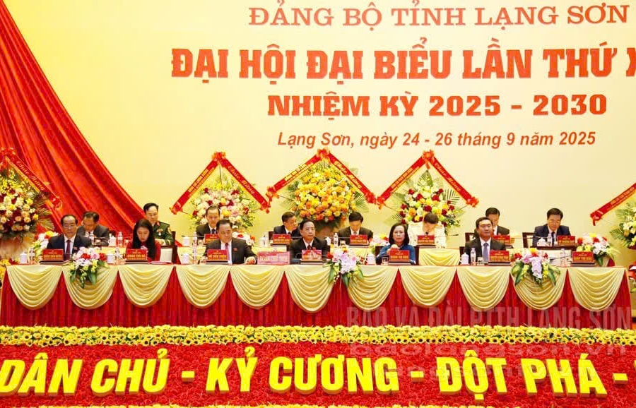Phiên trù bị Đại hội Đại biểu Đảng bộ tỉnh Lạng Sơn lần thứ XVIII