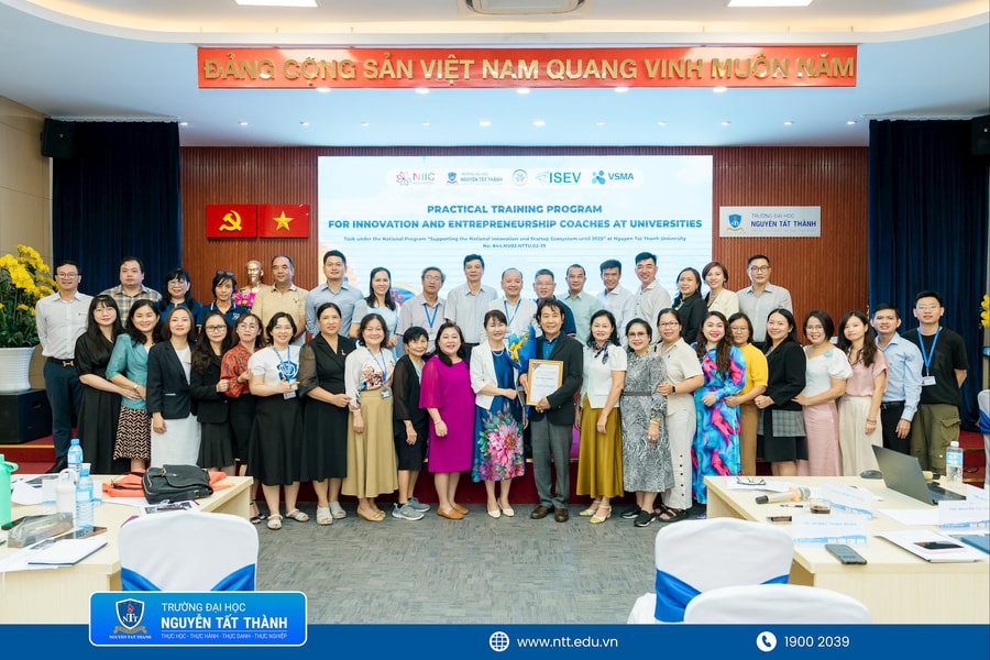 Chào mừng Ngày Đổi mới sáng tạo quốc gia 01/10/2025: NTTU tổ chức Hội thảo SIEV 2025 - dấu ấn từ Đề án 844