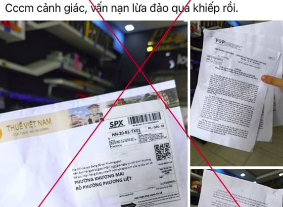 Cảnh báo mạo danh cơ quan thuế để lừa đảo