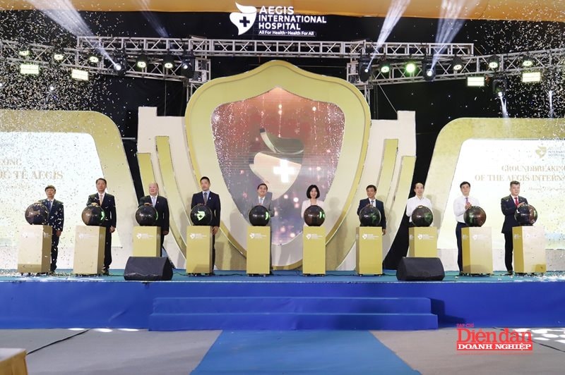 Khởi công bệnh viện quốc tế AEGIS quy mô 1.000 giường bệnh