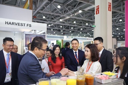 Doanh nghiệp Việt đưa nông sản Việt đến Hội chợ quốc tế WorldFood Moscow 2025