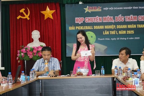 Thanh Hóa: Lần đầu tiên tổ chức giải Pickleball doanh nghiệp, doanh nhân