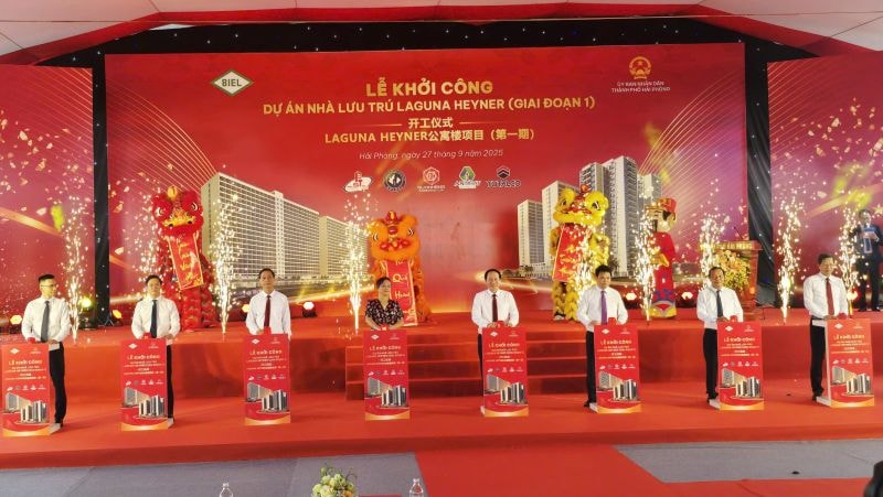 Khởi công dự án nhà ở công nhân Laguna Heyner