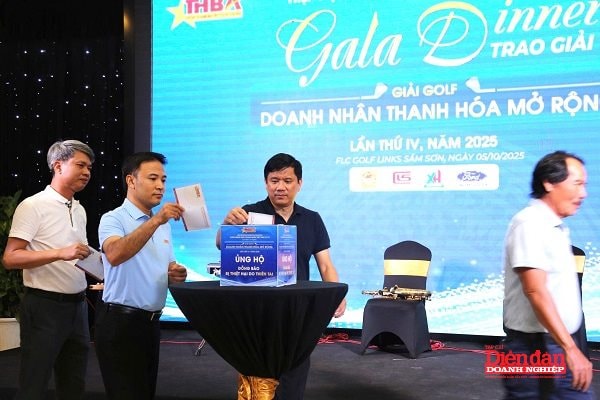 Giải Golf Doanh nhân Thanh Hóa mở rộng lần thứ IV – Gây quỹ ủng hộ đồng bào lũ lụt sau bão số 10