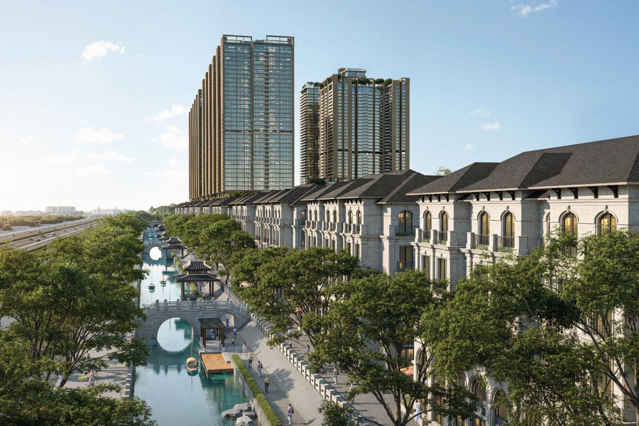 Thị trường sắp đón đợt ra hàng thứ 2 của Sunshine Legend City với 6 tòa tháp tầm view hướng sông đắt giá