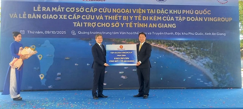 Phú Quốc khai trương Cơ sở Cấp cứu ngoại viện đầu tiên tại Việt Nam