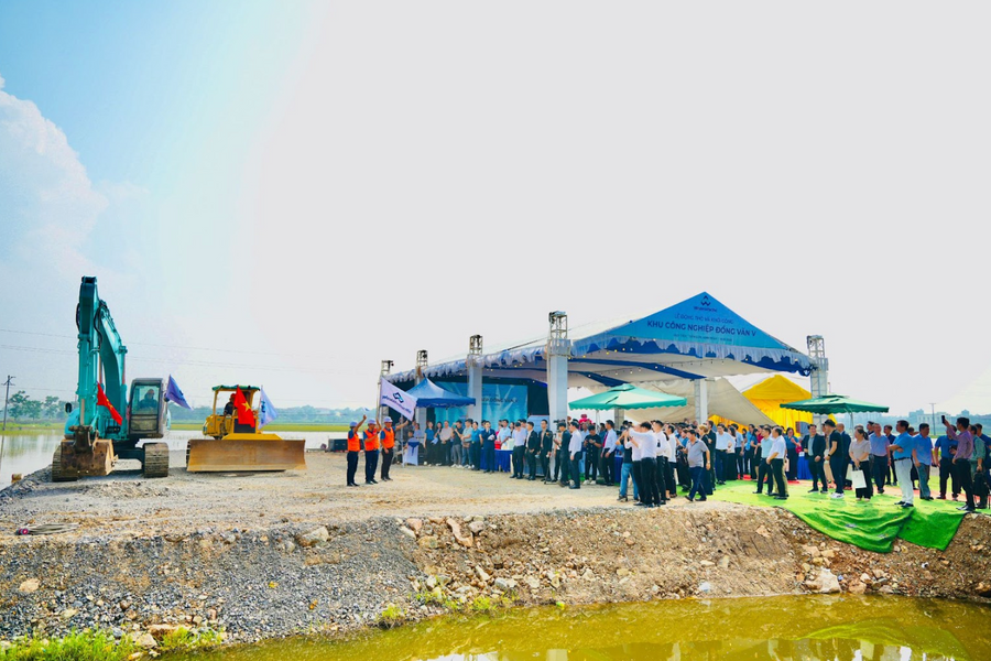 Khởi công khu công nghiệp quy mô gần 3.000 tỷ tại Ninh Bình