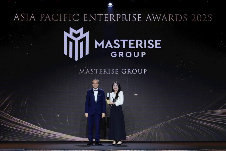 Masterise Group chiến thắng "kép" tại Asia Pacific Enterprise Awards 2025