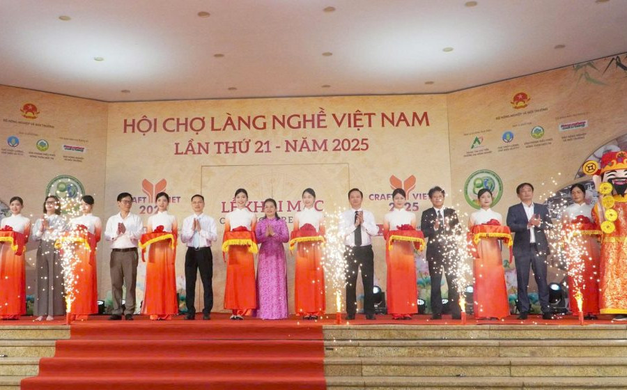 Khai mạc Hội chợ Làng nghề Việt Nam lần thứ 21 năm 2025