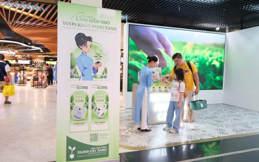 SASCO lan tỏa tinh thần sống xanh từ sân bay Tân Sơn Nhất đến cộng đồng