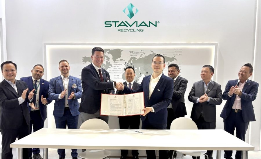 Công ty Cổ phần Nhựa tái chế Stavian ký kết biên bản ghi nhớ hợp tác với Starlinger và Amut