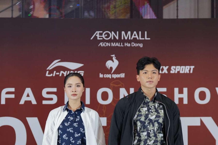 AEON Mall Hà Đông cùng 2 thương hiệu Li-Ning & Le coq sportif trình diễn bộ sưu tập Thu Đông