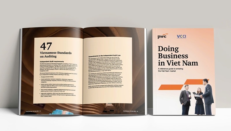 VCCI và PwC phối hợp ra mắt ấn phẩm "Kinh doanh tại Việt Nam"