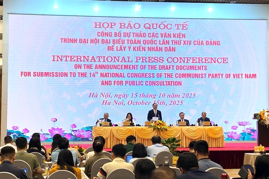 Công bố Dự thảo văn kiện trình Đại hội XIV của Đảng