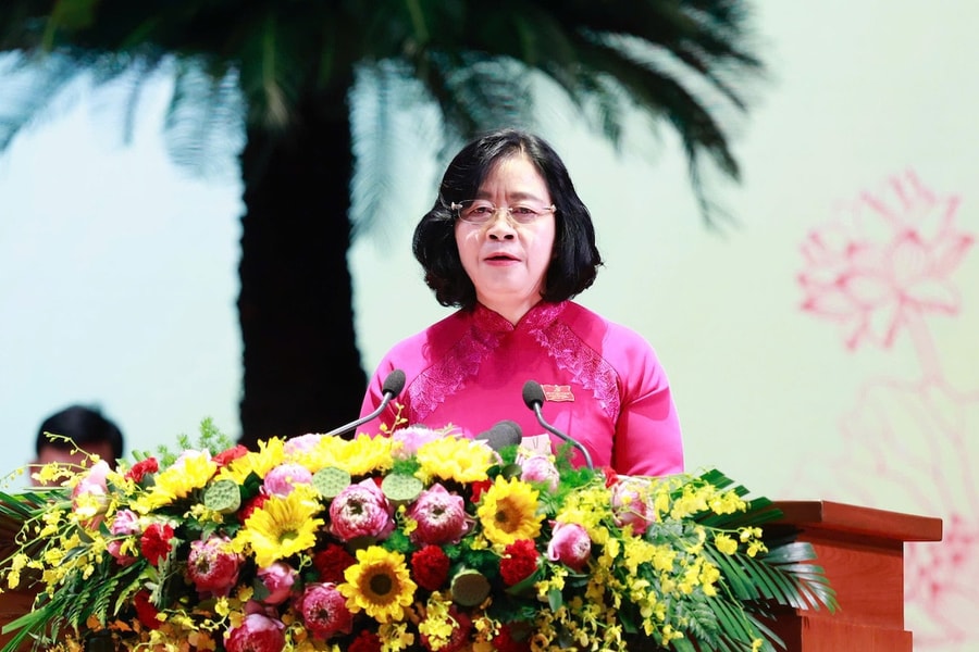 Bà Bùi Thị Minh Hoài tiếp tục giữ chức Bí thư Thành ủy Hà Nội khóa XVIII