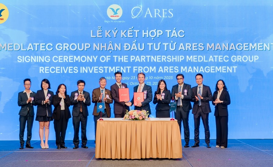 MEDLATEC GROUP nhận đầu tư từ Ares Management để phát triển y tế Việt Nam lên chuẩn quốc tế