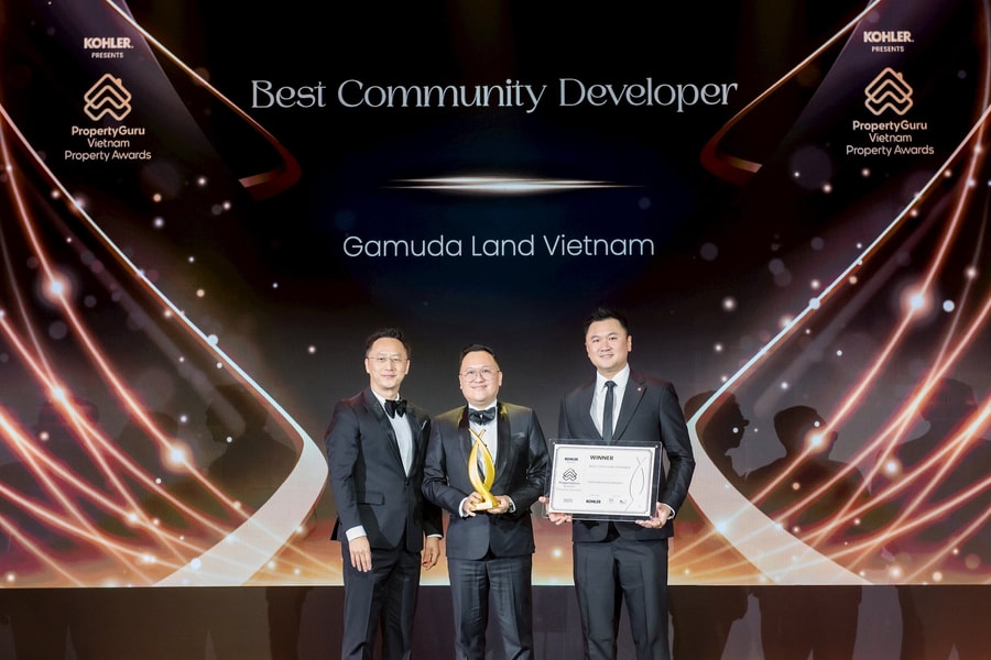 Gamuda Land được vinh danh 13 giải thưởng tại Vietnam PropertyGuru Awards 2025