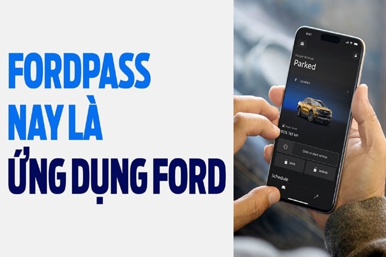 Ford Việt Nam đổi tên ứng dụng “FordPass” thành “Ford”