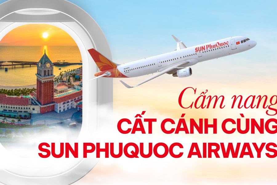 Cập nhật những đặc quyền bay Sun PhuQuoc Airways từ 1/11