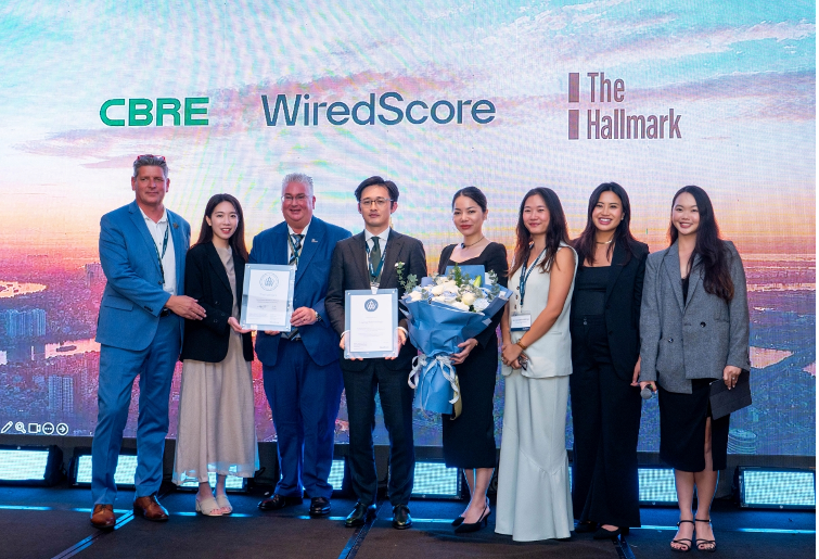 Tòa nhà đầu tiên tại Việt Nam đạt Chứng nhận WiredScore hạng Bạch kim