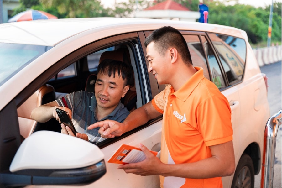 Vietcombank là ngân hàng đầu tiên liên kết trực tiếp với tài khoản giao thông ePass