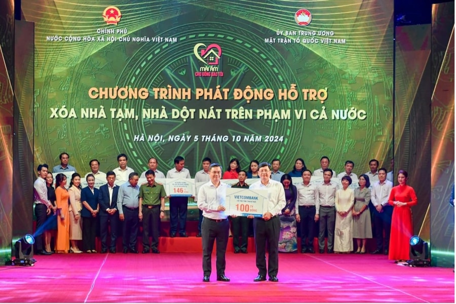 Dấu ấn Vietcombank: Thắp sáng hy vọng từ những mái nhà an cư